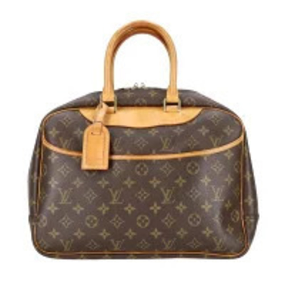 Louis Vuitton Deauville Vanity Monogram Bowling AB Brown